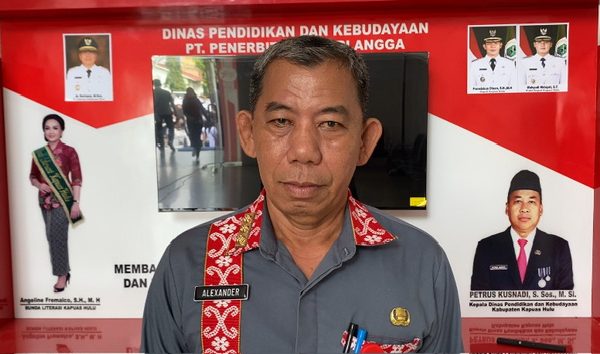 Foto : Alexander, Kabid Kebudayaan Dinas Pendidikan Dan Kebudayaan Kabupaten Kapuas Hulu